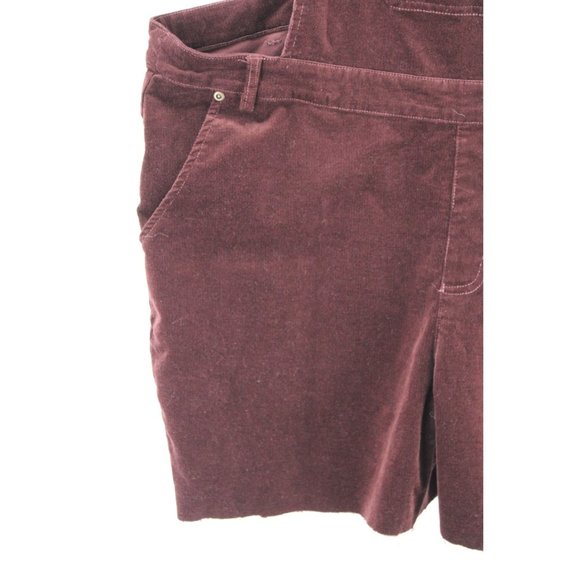 Modcloth Overalls Shorts Womens Dark Brown Customized Fall Potluck Size 1X - Picture 5 of 12